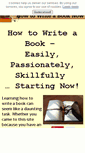 Mobile Screenshot of how-to-write-a-book-now.com